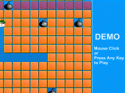 Block buster. Game Paused Next Level Over ! DEMO Mouse Click or Press Any Key to Play The playing field consists of rectangular blocks, activated and non-activated bombs bonus flags. From time one the activates. Your goal is move your sapper a block with bomb before its fuse stops burning.The moves help arrows. he through disappears. When gets an empty bomb, loses life.As number blocks decreases, it will be mo...
