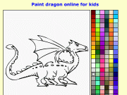 Game Dragon coloring