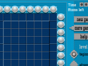 Laser mines. The box is divided into a certain number of blocks. Each these blocks can contain an atom. When the game begins all are closed but during you either open or mark them. You block if not sure there atom inside it.Open only know for that they empty (if - will be over). lightening method help to find atoms.You should use lamps generating light situated at sides box. beams reflected dispersed by atoms...
