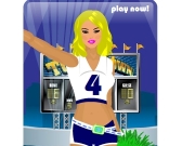 Main Page American Football Cheerleader....
