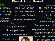 Game Florist soundboard
