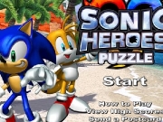 Game Sonic heros puzzle