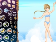 Game Flying girl dress up