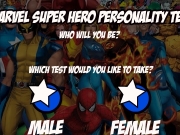 Game Marvel super heros personnality test