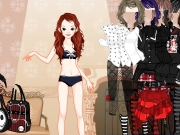 Game Black wears girl dress up