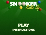 Snooker balls up. 100 00000000000 000...
