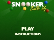 Game Snooker balls up