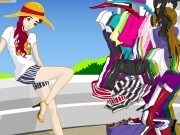 Game Pose girl dress up