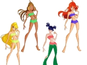 Game Winx dress up