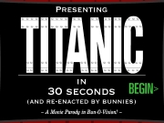 Game Titanic in 30 seconds animation