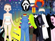 Game Scream girl dress up
