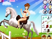 Game Horse girl dress up