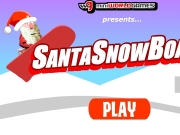 Santa snow boards....
