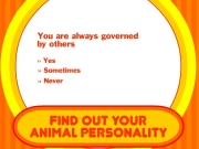 Game Find out your animal personnality