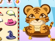 Game Baby animals dress up - Kenny the tiger