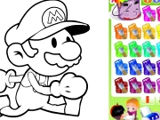 Game Mario coloring