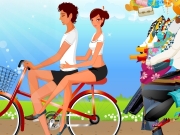 Couple on bike dress up. 100 http://www.dressupgirl.net?traffic=redir...
