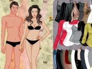 Game Angelina Jolie and Brad Pitt dress pup