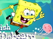 Game Spongebob - jellyfish shuffleboard
