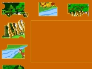 Game Forest animal puzzle