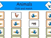 Click and match - animals....
