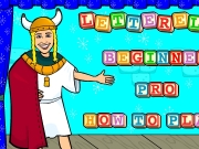 Letterella. A B C â¢ Choose a level: Beginner or Pro.â¢ Beginner: Press any letter on your keyboard to hear Letterella say, sing and pronounce all of the letters alphabet! Pro: Listen carefully that says, then press them keyboard. EXIT NEXT is saying which Type On first attempt you were Incorrect supposed say try again. ORYou havent answered for some time, this an alert answer. second Incorrect, says...
