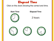 Elapsed time. sounds/0002.swf Click on the clock showing correct end time. Start Time Elapsed Reset...
