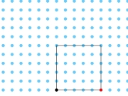 Square Animation 3. Move the red spot with arrow keys....
