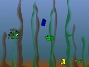 Game Super mutant eating fish