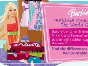 Game Barbie fashion from around the world