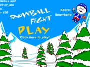 Snowball fight....
