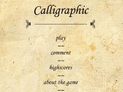 Game Calligraphic